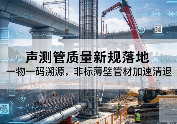 岳阳声测管质量新规落地，一物一码溯源，非标薄壁管材加速清退