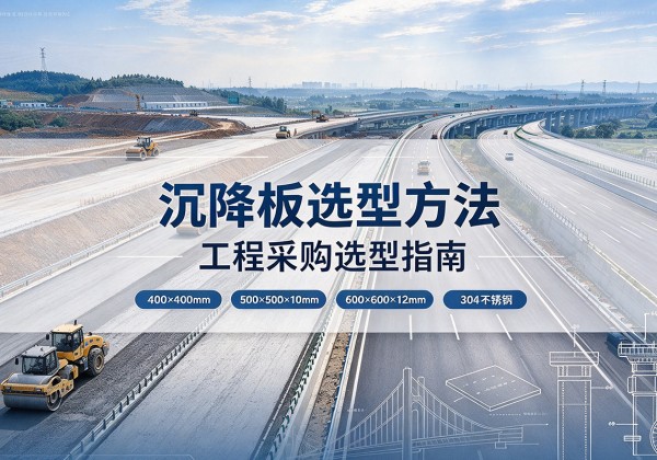 岳阳沉降板选择方法