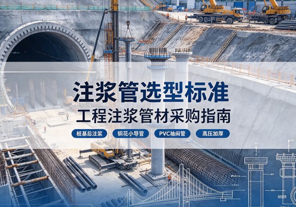 岳阳注浆管选型标准